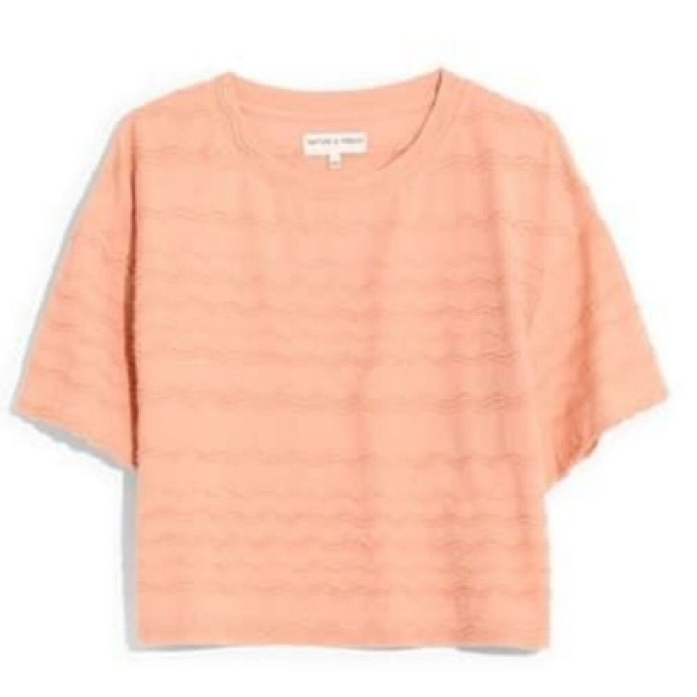 Madewell Textured Crop Top - Size Large - Picture 2 of 9